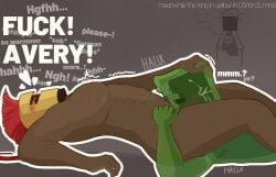 avery_the_mayo averythemayo blowjob d3rlord3 dizzy gay_sex grey_background h4llx helmet king_in_yellow mcyt minecraft minecraft_arg minecraft_youtubers searching_for_a_world_that_doesn't_exist searching_for_a_world_that_doesnt_exist self_upload slime_body tagme twitch twitch.tv twitch_streamer twitter twitter_username yellow_eye youtube youtuber youtubers