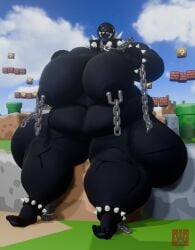 1girls ass belly big_breasts big_butt breasts chain_chomp chain_jewelry chain_leash chain_necklace chains collar female female_only gigi_(thecoatl034) hi_res huge_breasts huge_butt huge_hips huge_thighs hyper hyper_breasts hyper_butt jewelry leash looking_at_viewer macro mario_(series) musclegut muscular muscular_female necklace nintendo open_mouth outside overweight overweight_female sharp_teeth sitting sky skyscape slightly_chubby slightly_chubby_female solo solo_female spiked_collar spikes tall teeth thick_thighs tongue tongue_out vep125 wide_hips