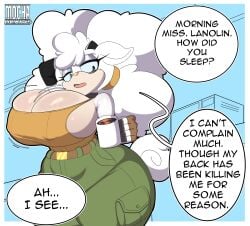 lanolin the sheep fan art