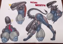 1girls alien alien_(franchise) alien_girl alien_humanoid ass_up big_breasts breasts caked_up cat_stretch dat_ass dumptruck_ass enormous_breasts fat_ass female female_only giant_breasts gigantic_breasts huge_ass huge_breasts large_breasts little_cat long_tongue massive_breasts stretch stretching stuck stuck_in_object tongue tongue_out xenomorph