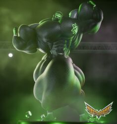 1boy 3d 3d_(artwork) 3d_model 3d_render bodysuit delta-tango drone drone_drive_(deltatango) flexing flexing_biceps flexing_both_biceps foggy fully_clothed gas_mask hyper_balls hyper_bulge hyper_chest hyper_muscles hyper_penis hyper_testicles looking_at_viewer male male_breasts male_only muscular muscular_abs muscular_arms muscular_legs muscular_male muscular_thighs solo solo_focus standing