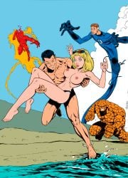 ben grimm from fantastic four by mrflat