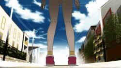 1girls 2d animated anus araragi_karen ass ass_focus asshole back_view bending_down big_ass casual close-up edit edited_official_artwork exercising fat_ass fat_pussy female gif huge_ass human kenmaruart7 lewd_edit monogatari_(series) naked_footwear nonsexual nonsexual_nudity nude nude_edit nude_filter nudist pale_skin ponytail presenting_hindquarters public pussy shoes_only solo solo_female squat squatting stretching tagme thighs third-party_edit viewed_from_below young