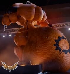 1boy 3d 3d_(artwork) 3d_model 3d_render bodysuit delta-tango drone drone_drive_(deltatango) foggy fully_clothed gas_mask giant_male gigantic_balls gigantic_cock gigantic_penis gigantic_testicles hyper hyper_balls hyper_bulge hyper_chest hyper_muscles hyper_penis hyper_testicles looking_at_self male male_breasts male_only muscular muscular_abs muscular_arms muscular_legs muscular_male muscular_thighs solo solo_focus standing