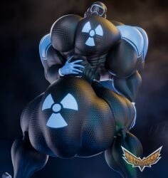 1boy 3d 3d_(artwork) 3d_model 3d_render bodysuit delta-tango drone drone_drive_(deltatango) foggy fully_clothed gas_mask hand_on_abdomen hand_on_abs hyper_balls hyper_bulge hyper_chest hyper_muscles hyper_penis hyper_testicles looking_at_viewer male male_breasts male_only muscular muscular_abs muscular_arms muscular_legs muscular_male muscular_thighs portrait solo solo_focus