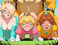 bowser from mario (series) by skirt flip (ai artist)
