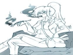 alexia_vo audio female_transformation full_moon necklace smoking tagme video wavercd werewolf