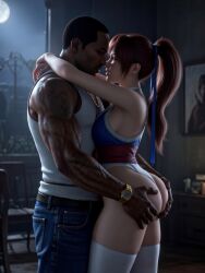 carl johnson from dead or alive by wowzerspowzers