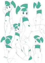jenny wakeman from my life as a teenage robot by fridge (artist)