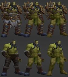 orc (warcraft) from blizzard entertainment by mrkipler
