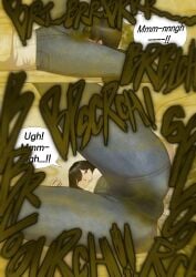 1girl 1girls ass ass_focus big_ass black_hair black_shorts blonde_female blonde_male boy boys brap brother brother_and_sister butt comic comic_page conversation dialogue fart fart_cloud fart_everywhere farting farts female femdom game gasbox girl hair hands_on_face hoodie huge_ass huge_butt huge_thighs jean_shorts jeans kemonomimi light-skinned_female light-skinned_male light_skin male playing shiny shiny_clothes short_hair sister sleeping smelly speech_bubble sweat sweatdrop sweating sweaty sweaty_body text thighs thighs_bigger_than_head white_clothes white_clothing yakbang