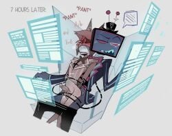 alastor (hazbin hotel) from hazbin hotel by craxkers