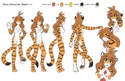 2015 cum edit feline female flora_(twokinds) keidran mammal nipples nude_edit nude_filter penis pussy third-party_edit tiger tom_fischbach twokinds