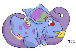 2004 color ekans female feral insertion interspecies male nidoran nidoran♀ nintendo nude penis pokemon red_eyes sex side_view straight tagme vulva