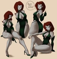 pamela isley from batman (series) by xeroshadows