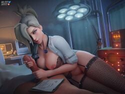dr. ziegler from overwatch by hasfeldt