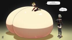 burnice white from hoyoverse by ydbunny