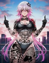evernight (honkai: star rail) from blacked by basicallynomore