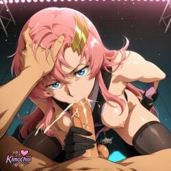 lacus clyne from gundam by kimochiii
