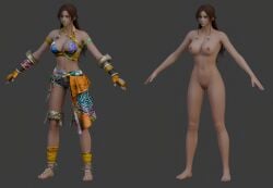 dark-skinned_female female female_only miary_zo model so8 t-pose tekken tekken_8