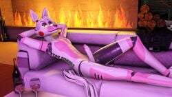 16:9 2021 3d_(artwork) 4k absurd_res alcohol animatronic anthro beverage binocszoomx10 blender_(artwork) blender_cycles_(artwork) canid canine container cup digital_media_(artwork) drinking_glass erection fan_character female fire fire_poker fireplace five_nights_at_freddy's five_nights_at_freddy's_2 fox genitals glass glass_container glass_cup hair hi_res humanoid_genitalia humanoid_penis machine male mammal mangle_(fnaf) mtf_crossgender nude penis robot rule_63 scottgames solo widescreen wine wine_bottle wine_glass