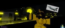 1girls 3d 3d_(artwork) areolae arrymix ass breasts gun holding_weapon nipples nude operator_(the_battle_bricks) reference_image roblox roblox_game robloxian self_upload standing tagme the_battle_bricks thighs watermark