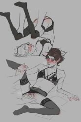 2d arcane arcane_jayce arcane_viktor before_sex bent_over big_clitoris black_and_grey black_and_white black_bra black_panties blush bra brown_hair cane chest cock color colored cunt_boy cuntboy cuntboy_only disabled_male dominant dominant_male exposed_pussy feet feet_up fingering fingering_partner fingering_pussy fingers_in_pussy folds gay gay_male grey_background hairy_pussy jayce_talis jayvik kneeling lace lace-trimmed_bra lace-trimmed_panties lace_bra lace_panties latex league_of_legends light-skinned_male light_skin lingerie looking_at_partner looking_down looking_pleasured male male/male male_focus male_only man_in_lingerie moaning moaning_in_pleasure mole_above_mouth mole_on_body mole_on_pussy mole_under_eye offscreen_character offscreen_male open_eyes pale-skinned_male pale_skin panties partially_clothed penis pink_pussy pretty pussy pussy_focus see-through see-through_clothes see-through_clothing see-through_panties sex sitting sketch skinny_male solo_male spread_legs stocking_feet stockings stockings_thigh_highs submissive submissive_male thigh thighhighs tights toes transgender transgender_man transmasc transmasc_fucked transmasc_vaginal treslech3s twink vagina vaginal_penetration vaginal_sex viktor_(league_of_legends) yaoi