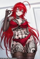 rias gremory from blacked by basicallynomore