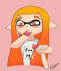 2019 animal_humanoid anthro cephalopod cephalopod_humanoid cum cum_in_hair cum_in_mouth cum_on_face disembodied_penis erection fellatio female hair humanoid humanoid_penis inkling inkling_girl kaori_(splatoon) male mammal marine marine_humanoid mask_(marking) mollusk mollusk_humanoid nintendo oral oral_sex orange_eyes orange_hair penis pointy_ears renaspyro sex solo splatoon squid teenager tentacle tentacle_hair video_games young