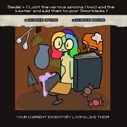 apode baster bodily_fluids book breasts candy cheese colored_cum container corruptedcryptid cum cum_chalice cum_in_a_cup cum_in_container cup cutlery dairy_products dessert draconcopode ekans english_text eyewear featureless_breasts female food generation_1_pokemon genital_fluids glasses goblet hi_res inventory kitchen_utensils legless naga nintendo pokemon pokemon_(species) pokemon_naga pumpkin_basket purple_cum serpentine shiny_pokemon solo spoon tammy_(corruptedcryptid) text tools umbrella unusual_bodily_fluids unusual_cum unusual_genital_fluids vase wearing_glasses