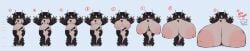 absurd_res anthro big_breasts body_size_growth bovid bovine breast_expansion breast_growth breasts cattle chart cotard cow_(cotard) expansion female growth grumpy heavy_breasts hi_res huge_breasts hyper hyper_breasts inconvenient_breasts long_image mammal nipples pink_nipples size_chart size_tiering size_transformation small_breasts solo standing transformation wide_image