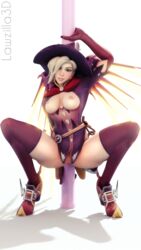 mercy from overwatch by lawzilla3d