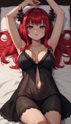 bed elegant giftschlangen lingerie vtuber