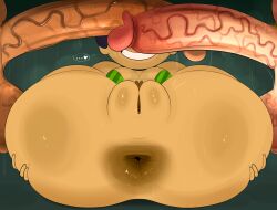 1girls 2futas 3girls amphibia anne_boonchuy anus ass big_anus big_ass big_balls big_butt big_penis black_hair clit disney disney_channel female futanari grin gynomorph huge_balls huge_cock human imminent_sex legs_behind_head marcy_wu ota_(artist) penis pussy sasha_waybright short_hair smile solo tan_skin trio vagina