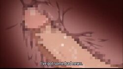 1boy 1girls animated anus breasts brown_eyes brown_hair censored cum cum_in_pussy glasses junk_land junk_land_the_animation medium_breasts nipples straight sweat tagme tanaka_(junk_land) vaginal_penetration video