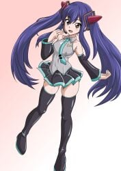 cosplay fairy_tail hatsune_miku sesshoalex wendy_marvell