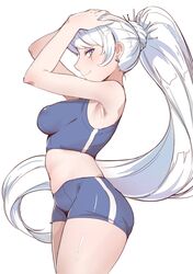 weiss schnee from rwby by arkasha