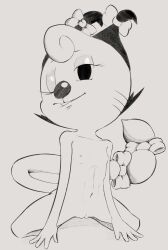 1girls 2025 4_fingers absurd_res accessory anthro anthro_female anthro_only anthro_solo areola areolae bedroom_eyes bent_legs big_eyes big_iris big_nose biped bite biting_lip biting_own_lip bow_(feature) bow_ribbon breasts cat cat_girl collarbone completely_naked completely_naked_anthro completely_naked_female completely_nude completely_nude_anthro completely_nude_female cub digital_drawing_(artwork) digital_media_(artwork) domestic_cat ear_bow erect_nipples eyebrows eyelashes eyeshadow felid feline felis female female_cub female_only fingers flat_chest fur fur_tuft furgonomics furry furry_female furry_only genitals glistening glistening_eyelids glistening_genitalia glistening_lips glistening_nose glistening_vulva greyscale head_tuft head_turned hi_res humanoid_hands innie_vulva iris jampalanga kneeling lips long_eyelashes looking_at_viewer makeup mammal markings monochrome naked naked_anthro naked_female narrowed_eyes navel nipples no_pupils nude nude_anthro nude_female nymphie_(tcaoep) one_eye_closed pinup plump_labia pointy_ears pose prick_ears pussy ribbon ribbons seductive self_bite simple_background small_breasts solo solo_anthro solo_female spread_legs spreading tail tail_accessory tail_bow tail_ribbon teeth the_complex_adventures_of_eddie_puss thick_bottom_lip thin_eyebrows three-quarter_view tuft twin_ear_bows vulva webcomic whisker_markings whiskers young young_anthro young_female