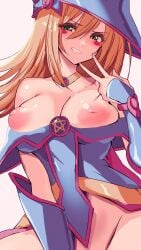 dark magician girl from yu-gi-oh! by teru cats