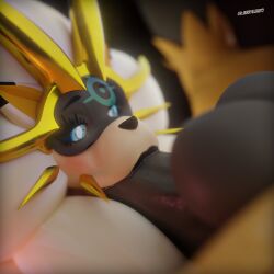 3d anthro aurora_(nbanoob) big_ass big_breasts big_penis breasts bubble_butt cleavage furry futanari huge_ass huge_breasts huge_cock hyper_penis intersex jerryelrato nipples penis pokemon pokemon_(species) sex tagme thick_thighs wide_hips zeraora