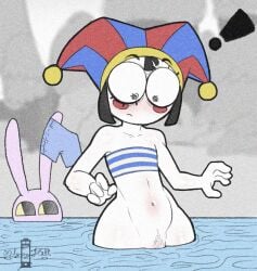 jax (the amazing digital circus) from beach episode (tadc)