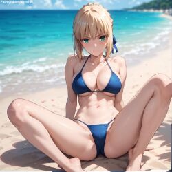 artoria pendragon from fate (series) by nero100
