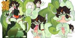 1girls alligator alligator_girl alligator_tail alligatorid_humanoid anus anus_peek areola areolae assjob balls bandage bangs big_ass big_breasts big_butt big_penis big_tail big_thighs blowjob blowjob_face brown_hair clothed clothed_female crocodile crocodile_girl crocodile_tail ear earrings endorx female female_focus green_body green_skin humanoid large_breasts larger_female light-skinned_female multi_tongue nipples nude nude_female oc oral oral_sex original original_character pussy pussy_juice sharp_teeth short_hair shorts socks stockings tail teeth thigh_sex tongue tongue_on_penis tongue_out yellow_eyes
