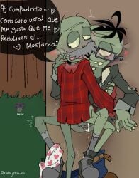 ladder zombie (pvz) from electronic arts by tiakathdraws