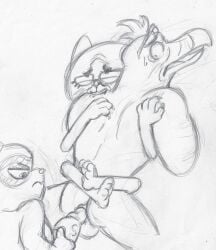 1girls 2025 2boys 3_toes 4_fingers age_difference anal anal_sex anthro anthro_on_anthro anthro_penetrated anthro_penetrating anthro_penetrating_anthro anus ass avian balls beak big_ass big_butt big_eyes big_penis biped bird bisexual bisexual_male bisexual_train bite blush blush_lines bodily_fluids cartoon_network claws closed_frown completely_naked completely_naked_female completely_naked_male completely_nude completely_nude_female completely_nude_male curved_eyebrows daniel_senicourt domestic_cat elderly elderly_anthro elderly_female elderly_male erection eye_roll eyebrows eyelashes eyewear eyewear_on_head eyewear_only fangs feet felid feline felis female female_penetrated finger_claws fingers from_behind_position from_front_position frown genitals gilf glans granny graphite_(artwork) greyscale group group_sex grumpy hair half-closed_eyes hi_res huge_cock humanoid_genitalia humanoid_hands humanoid_penis husband husband_and_wife interspecies johnny_toucan larger_female larger_male larger_penetrated leg_wrap legs_around_partner legs_around_waist long_eyelashes looking_at_another looking_at_partner looking_back looking_back_at_another looking_back_at_partner looking_pleasured lucky_pierre male male/female male/male male_penetrated male_penetrating male_penetrating_female male_penetrating_male mammal married_couple mary_senicourt mature mature_anthro mature_female mature_male mature_man mature_woman monochrome mouth_closed muscular muscular_anthro muscular_arms muscular_male naked naked_female naked_male narrowed_eyes nervous nervous_sweat nude nude_anthro nude_female nude_male obscured_penetration old old_man old_woman older_female older_male older_penetrated open_mouth penetration penile penile_penetration penis penis_in_ass plantigrade pointy_ears prick_ears puffy_anus scratches scratching sex short_hair shoulder_bite size_difference sketch smaller_male snout stand_and_carry_position standing standing_sex sunglasses sunglasses_on_head sunglasses_only sweat sweatdrop takeshi1000 teeth the_amazing_world_of_gumball thick_neck thick_penis three-quarter_view threesome toes tongue toucan traditional_media_(artwork) train_position trio vaginal_penetration vein veiny_penis wife younger_male younger_penetrated