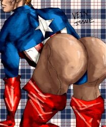 big_ass captain_america huge_ass male_only marvel marvel_comics no_sex steve_rogers