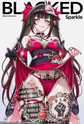 sparkle (honkai: star rail) from blacked by basicallynomore