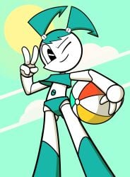 jenny wakeman from my life as a teenage robot by filthypally