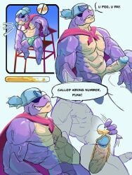 anal anal_penetration anal_sex bara brawl_stars gay gay_anal gay_sex male_focus male_only muscular_male peeing peeing_inside penetration pierce_(brawl_stars) urination urine