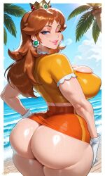 princess daisy from mario (series) by vendetta ai